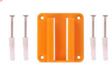 05TD0126 Suction Liner Wall Hanger Set (White)