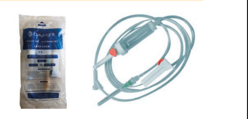 [07.D1050] DYL I.V Infusion Set, 21G, 150cm, Luer Lock